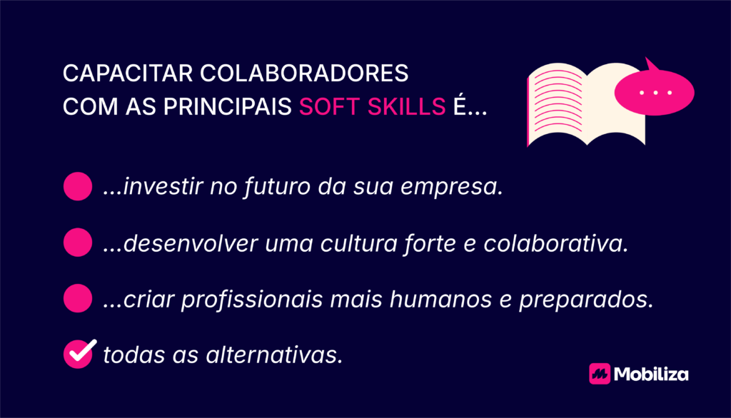 Capacitar colaboradores com as principais soft skills