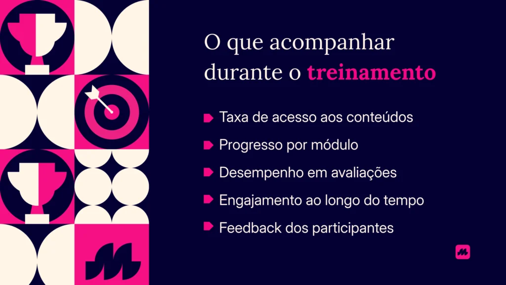 Indicadores para treinamento